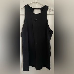 Orange Theory Keyhole Tank Black Size Small